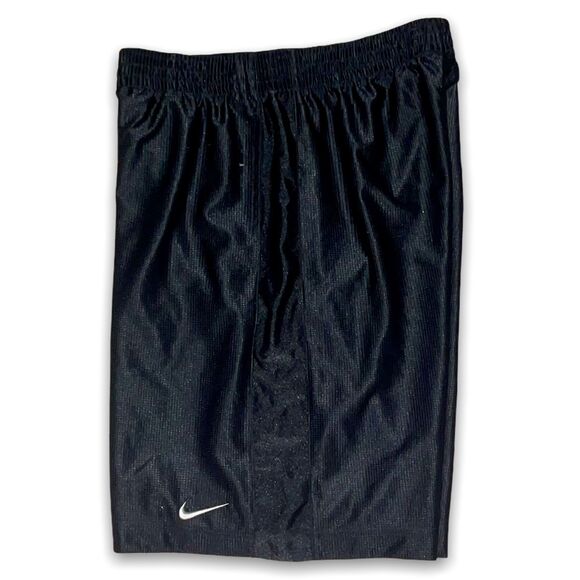 Nike Vintage Money II Y2K Dazzle Shiny Shorts Black Medium - Picture 5 of 6